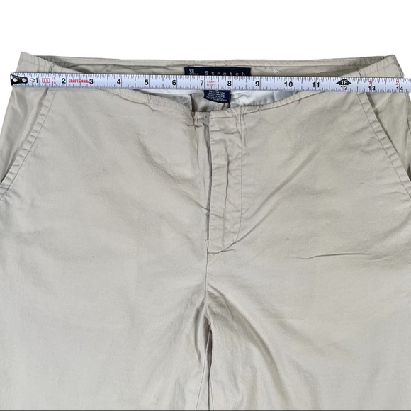 So Stretch Sz 3 khaki capri pants, slits on sides, thin waistband, pockets, EUC - Picture 7 of 10